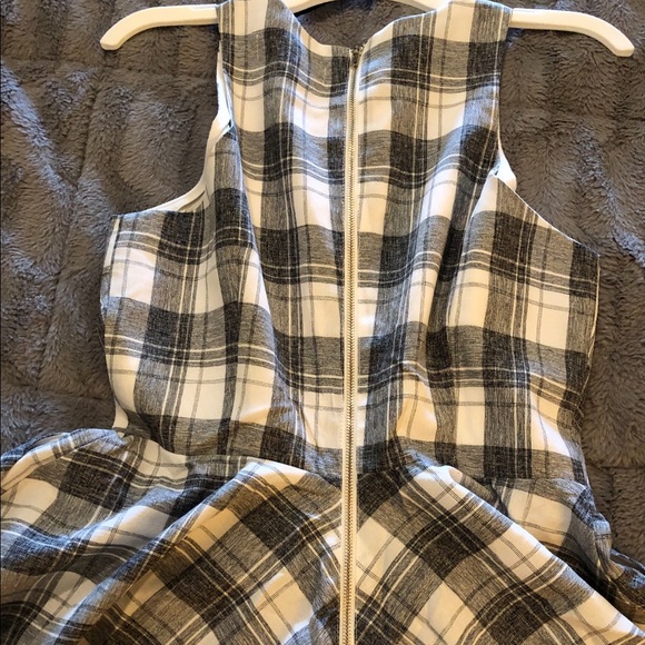 Forever 21 Plaid Skater Dress, NWT - Picture 2 of 4